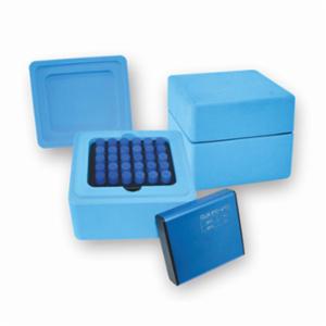Wuxi Nest Ice Free Cool Box for 30 Tubes, 2mL, with Freezing Block, 1/pk, 1/cs 200103