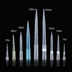 Wuxi Nest 300 μl Universal Pipette Tips, Clear, Racked, Sterile, 96/pk,  960/box,4800/cs 305016