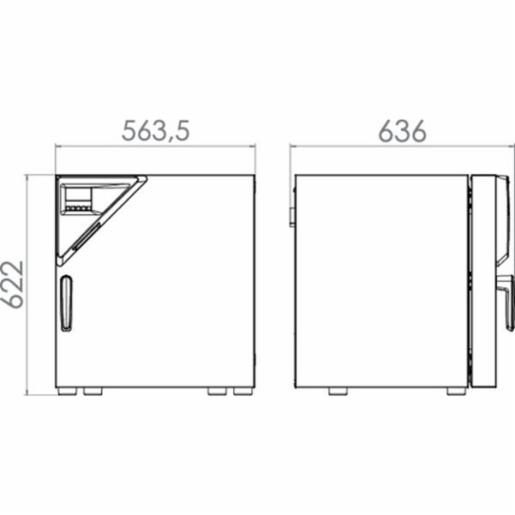 Binder Series BD-S Solid.Line - Standard-Incubators with natural convection BD-S 115 9090-0022
