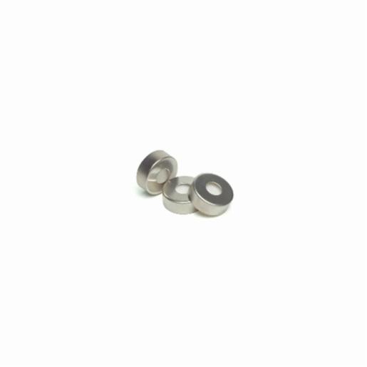 Agilent hdsp cap magnetc 20mm slvr 100/pk 8010-0165