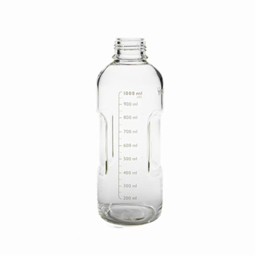 Agilent Solvent bottle clear, 1000ml with cap 9301-6528