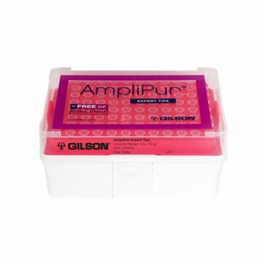 Gilson AmpliPur Expert Tips FT10, 0.5-10µL, 10x96/rack F174101